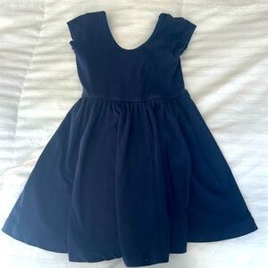 Alice and Ames short sleeve ballet dress in navy
